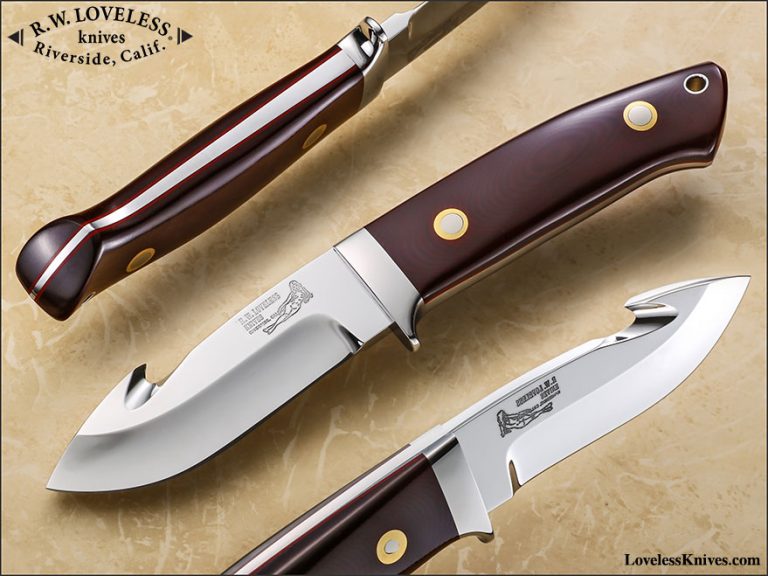 Gut Hook Skinner Loveless Knives